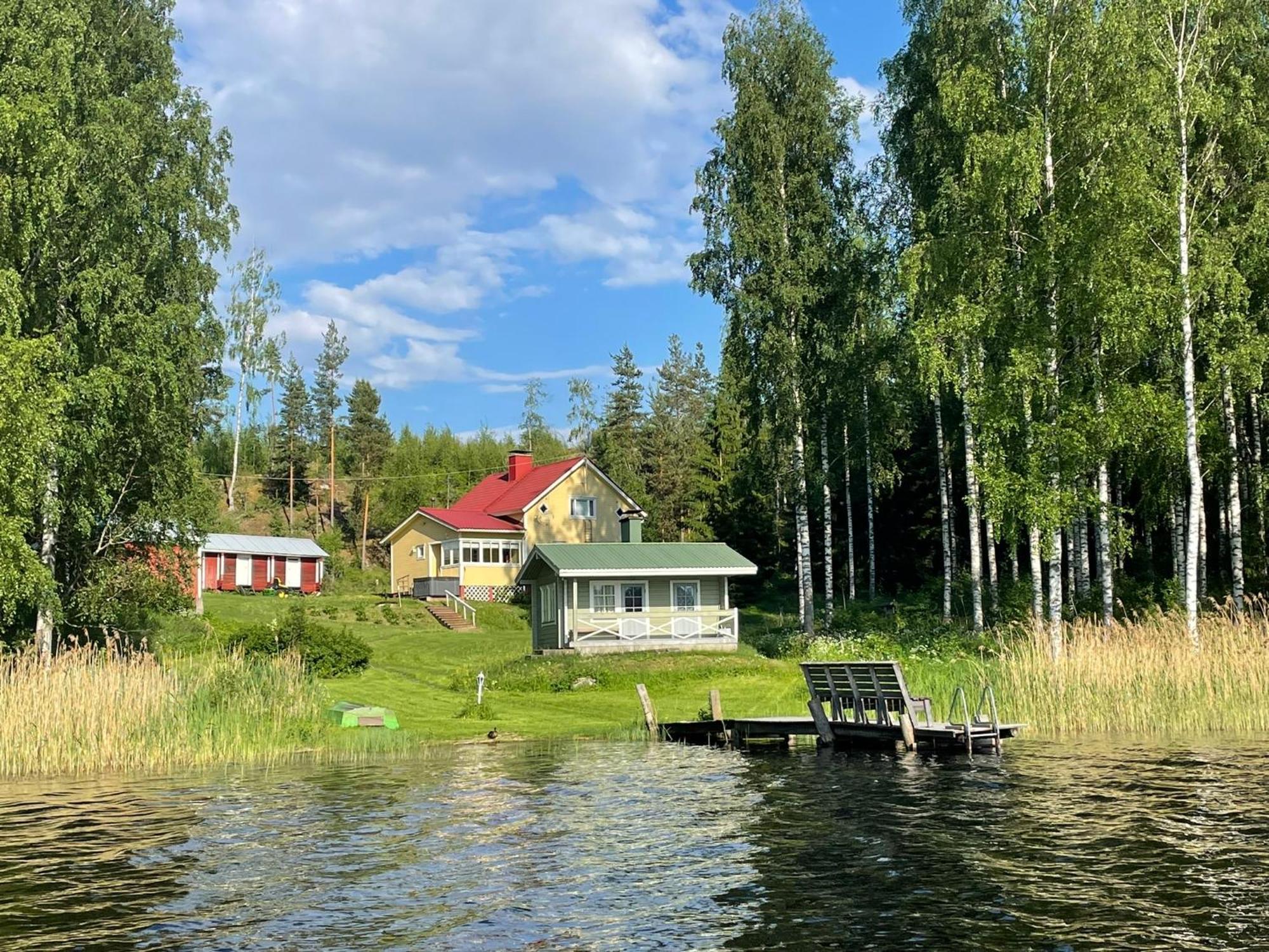 Jacuzzi Niemelae Villa Melkoniemi Exterior photo